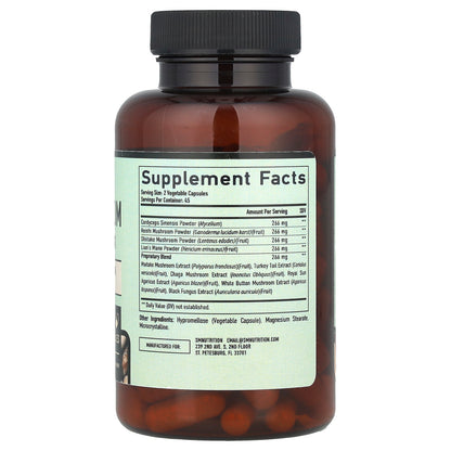 SMNutrition, 10 Mushroom Complex , 90 Capsules