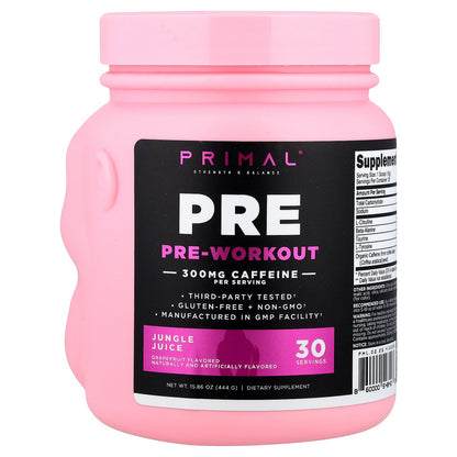 PrePrimal, Pre-Workout, Jungle Juice, 15.86 oz (444 g)