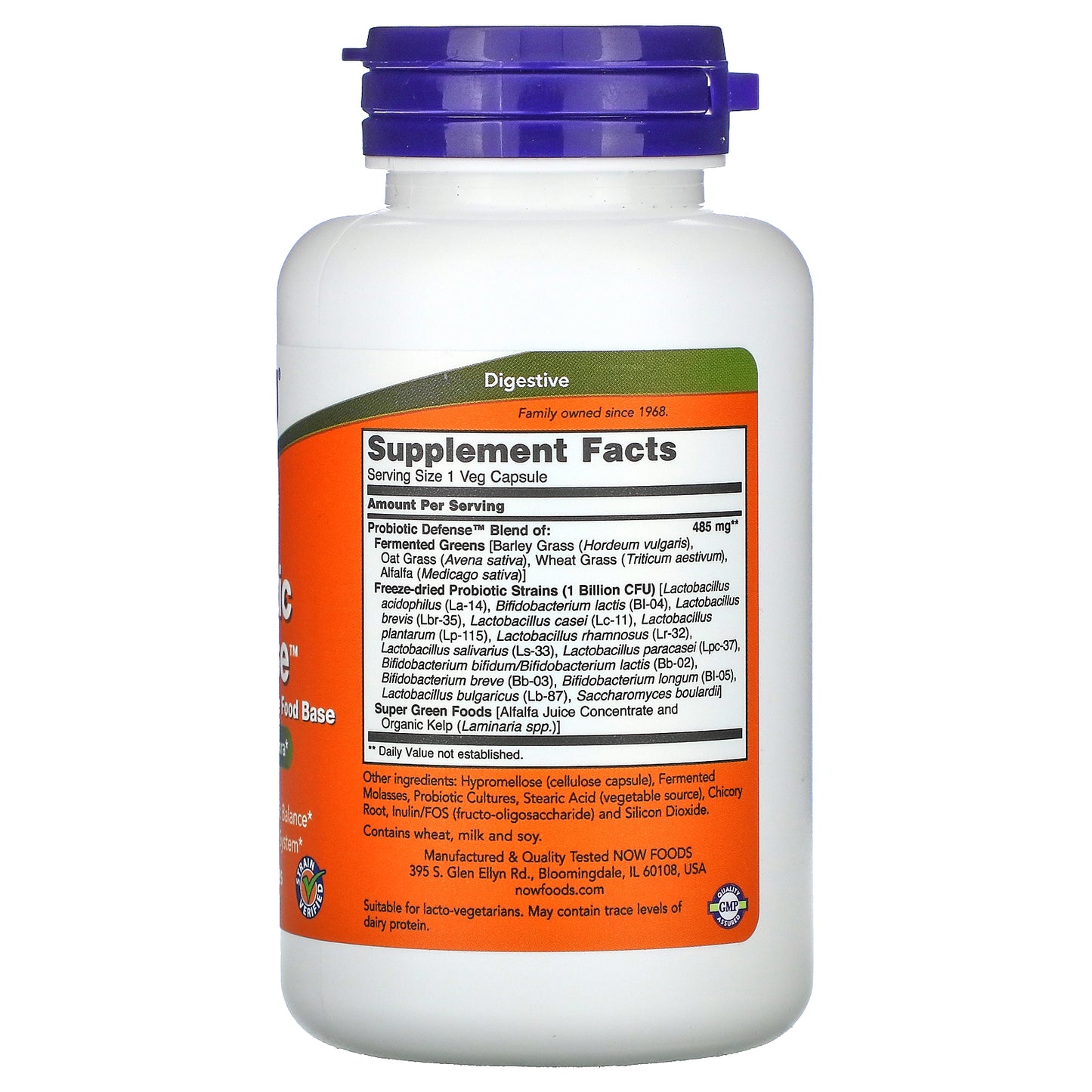 NOW Foods, Probiotic Defense, 90 Veg Capsules