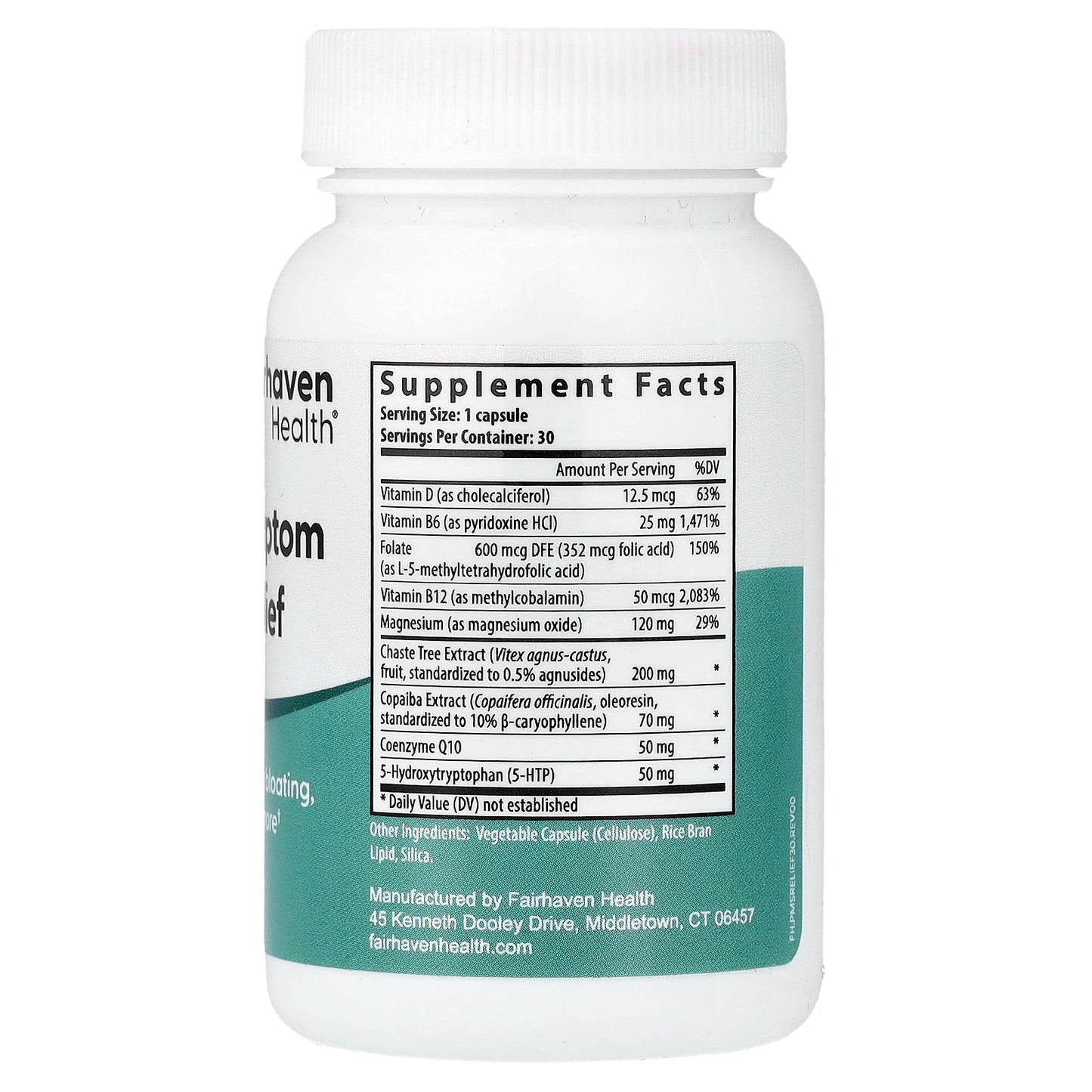 Fairhaven Health, Multi-Symptom PMS Relief, 30 Capsules