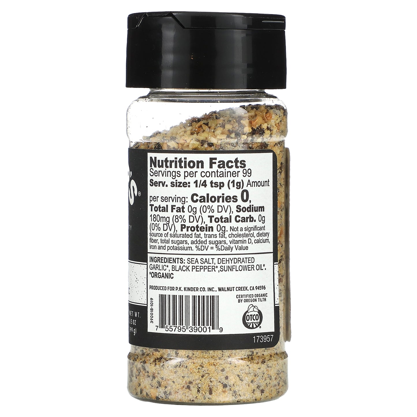 KINDER'S, Seasoning, The Blend, Salt, Pepper & Garlic, 3.5 oz (99 g)