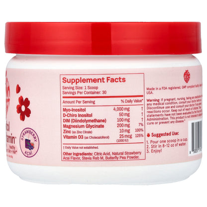 Peach Perfect, Inositol Multivitamin™, Strawberry Acai, 4.75 oz (136 g)