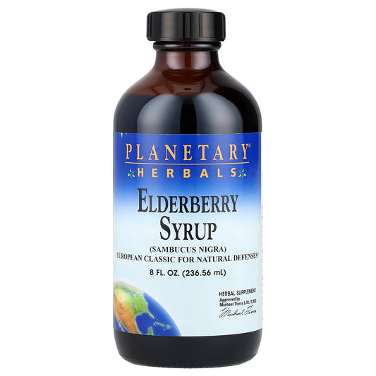 Planetary Herbals, Elderberry Syrup, 8 fl oz (236.56 ml)