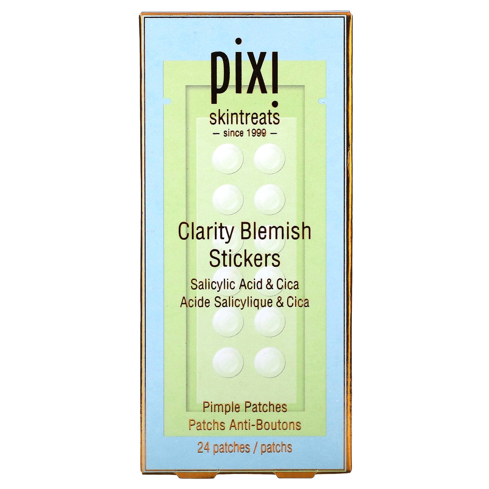 Pixi Beauty, Skintreats, Clarity Blemish Stickers, 24 Patches