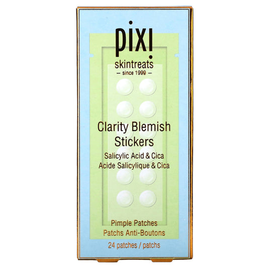 Pixi Beauty, Skintreats, Clarity Blemish Stickers, 24 Patches