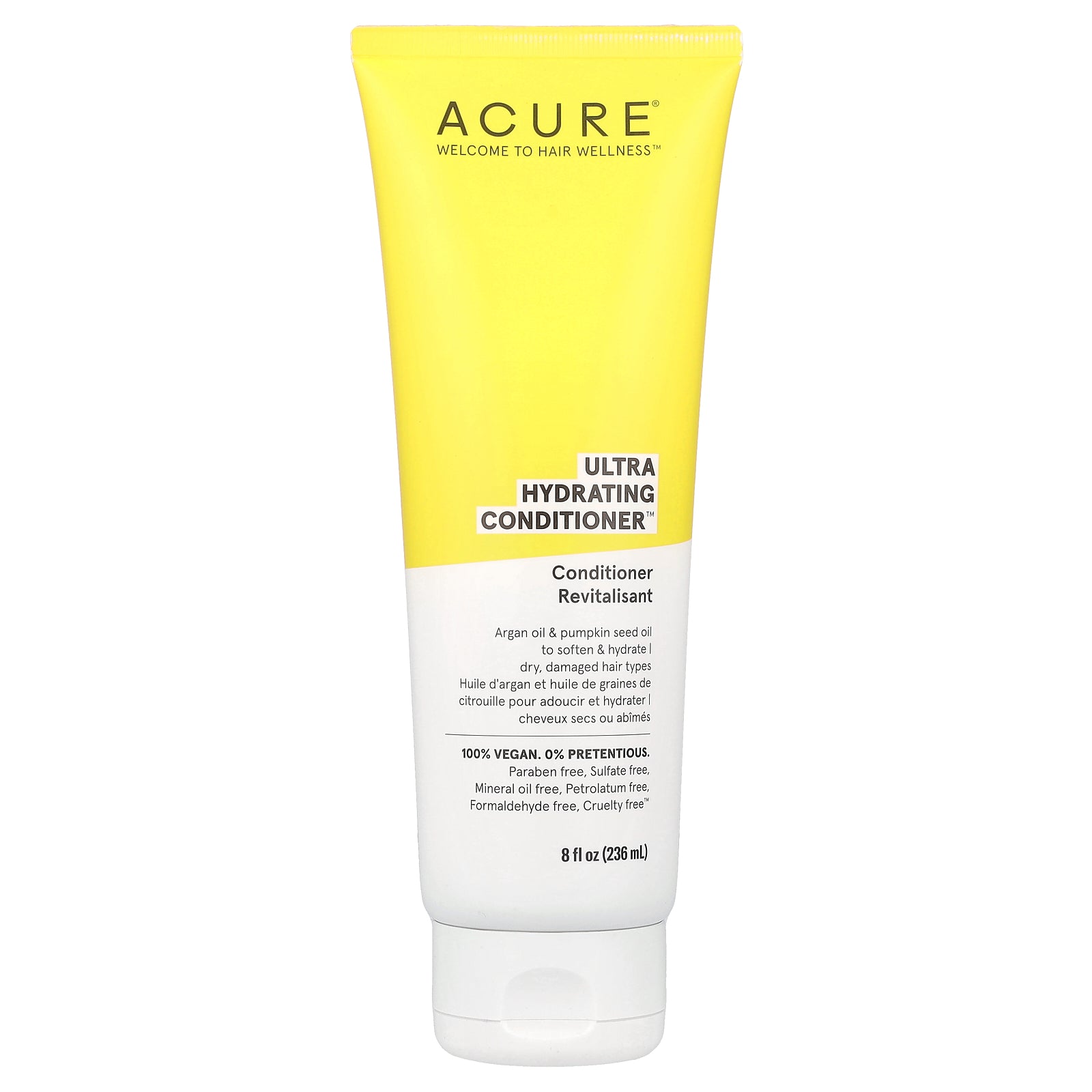 ACURE, Ultra Hydrating Conditioner™, Argan Oil & Pumpkin Seed Oil, 8 fl oz (236 ml)