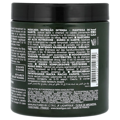 Lazartigue, Nourish, High Nutrition Hair Mask, Shea Butter, 8.4 fl oz (250 ml)