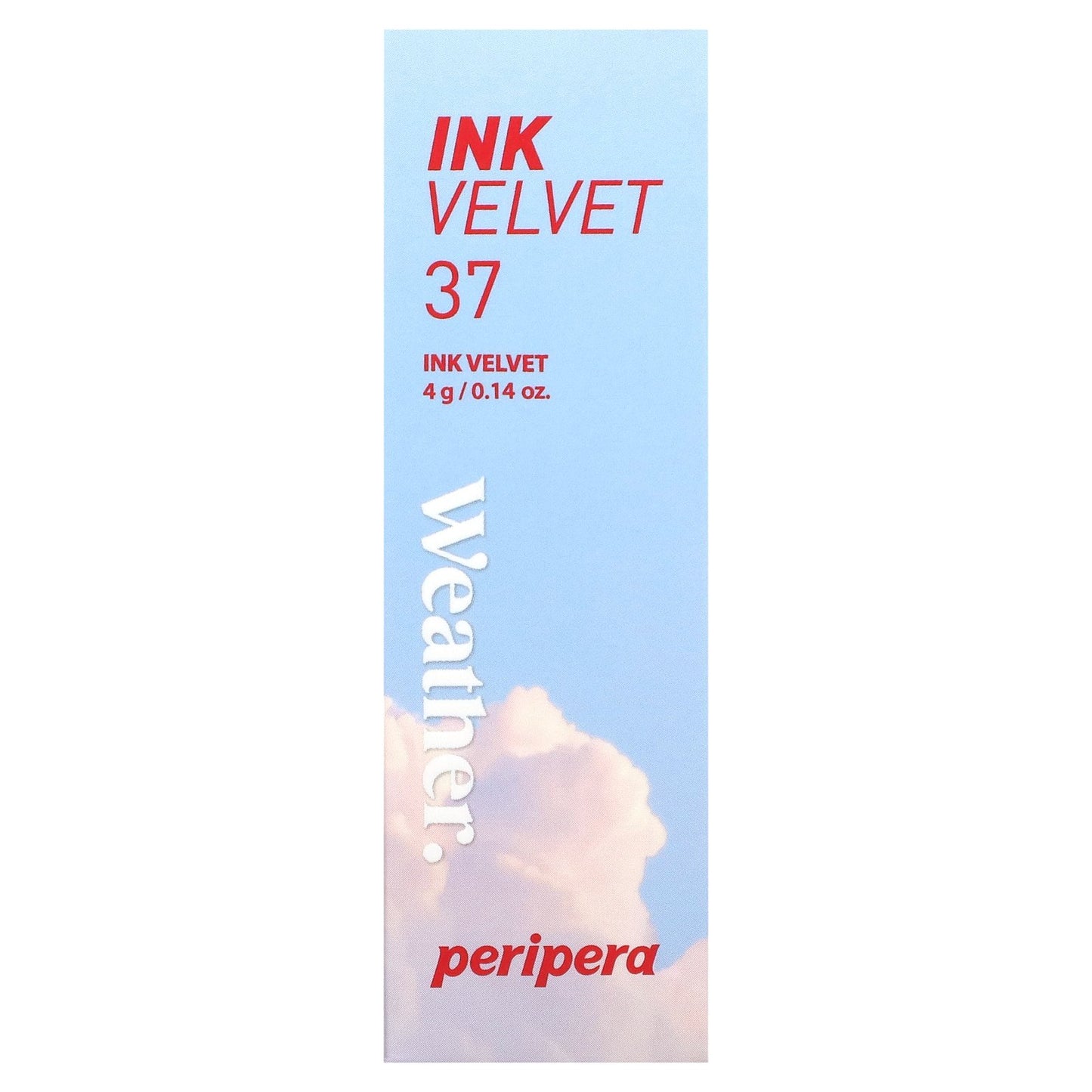 Peripera, Ink Velvet Lip Tint, Weather, 37 Enjoy Mute, 0.14 oz (4 g)