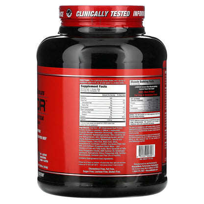 MuscleMeds, Carnivor, Bioengineered Beef Protein Isolate, Rocket Pop, 3.58 lbs (1,624 g)
