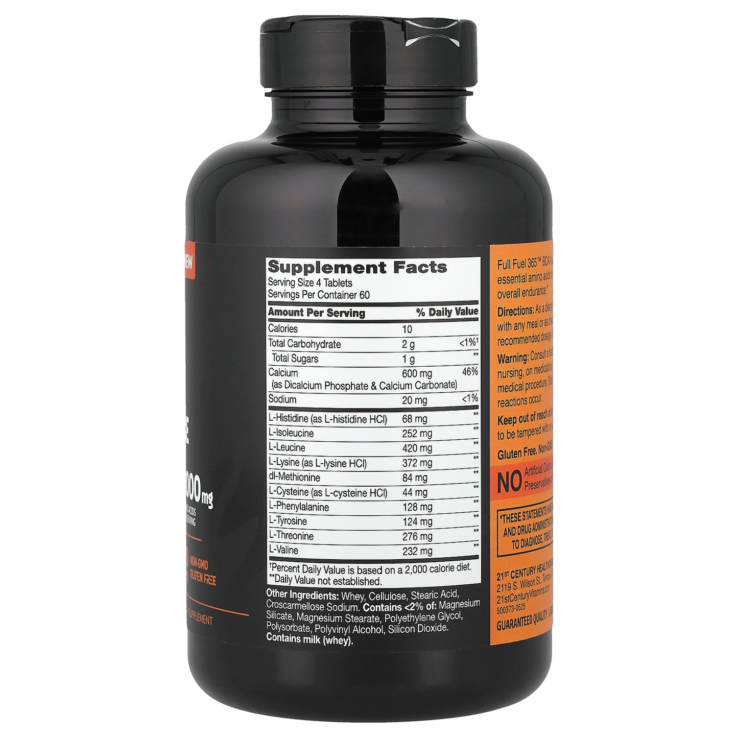 21st Century, Full Fuel 365™, BCAA Performance, 240 Tablets