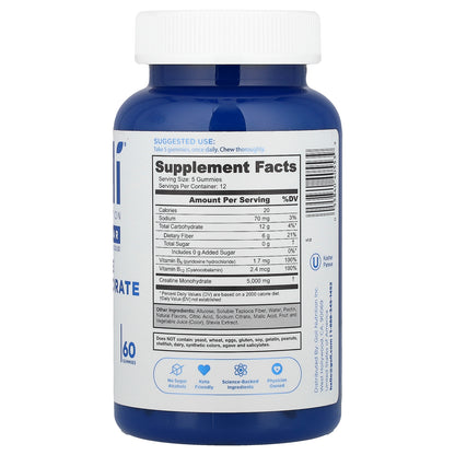 Goli Nutrition, Creatine Monohydrate Gummies, 60 Gummies