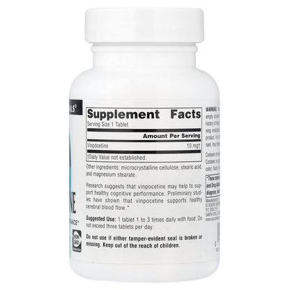 Source Naturals, Vinpocetine, 10 mg, 240 Tablets