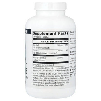 Source Naturals, Ascorbyl Palmitate, 180 Capsules