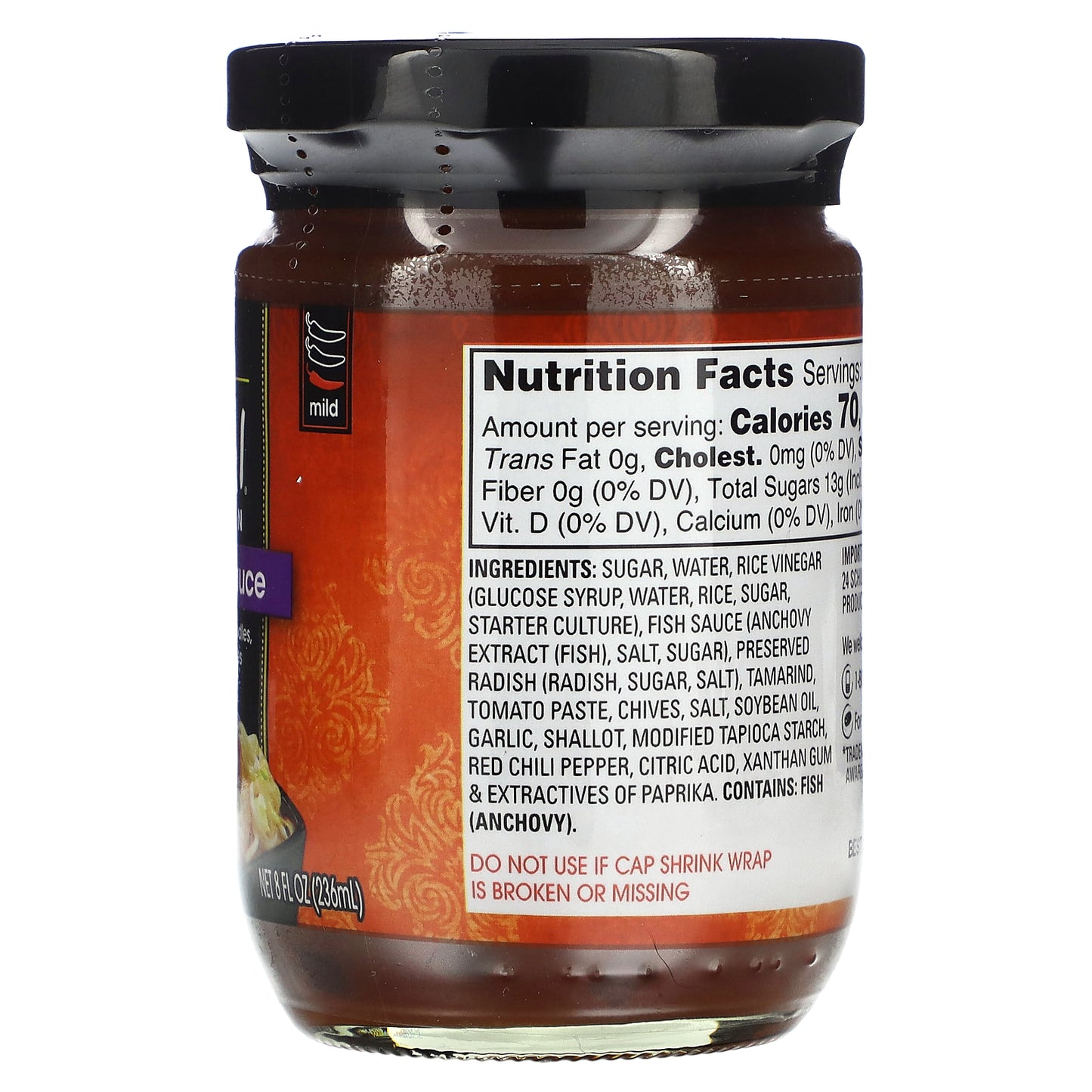 Thai Kitchen, Pad Thai Sauce, Mild, 8 fl oz (236 ml)