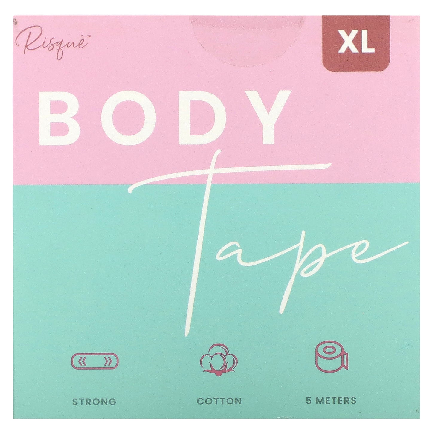 Risque, Body Tape XL, Beige, 1 Roll, 5 Meters