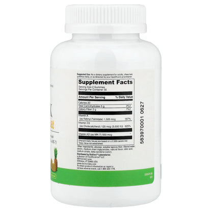 DaVinci Laboratories, ADK Gummies, Pineapple, 60 Gummies