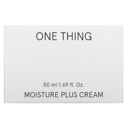 One Thing, Moisture Plus Cream, 1.69 fl oz (50 ml)