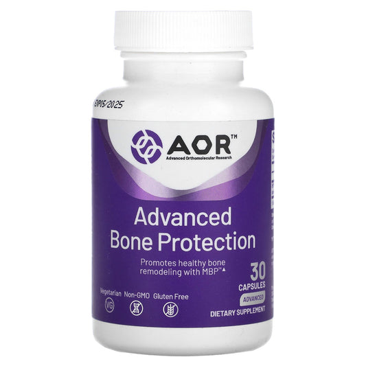 Advanced Orthomolecular Research AOR, Advanced Bone Protection, 30 Capsules