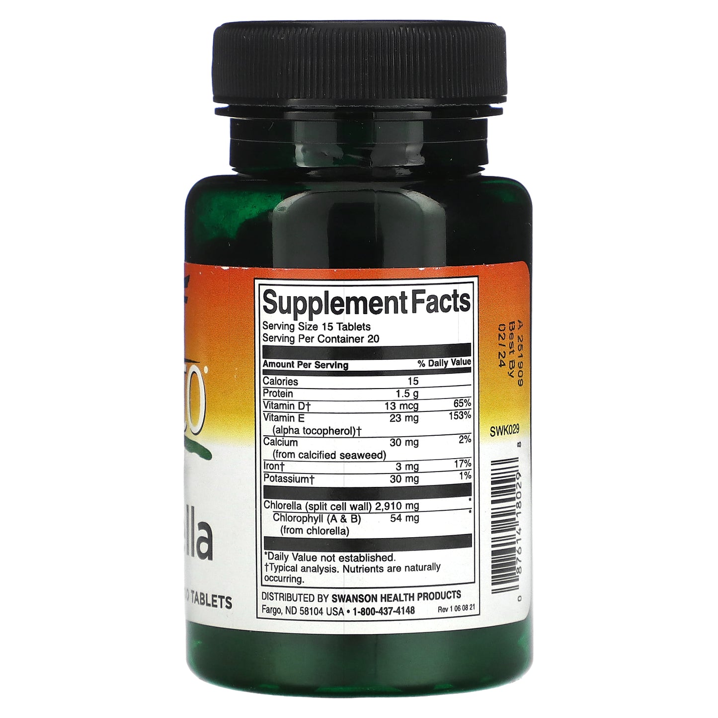 Swanson, Kyoto Chlorella, 300 Tablets