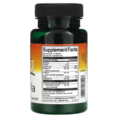 Swanson, Kyoto Chlorella, 300 Tablets