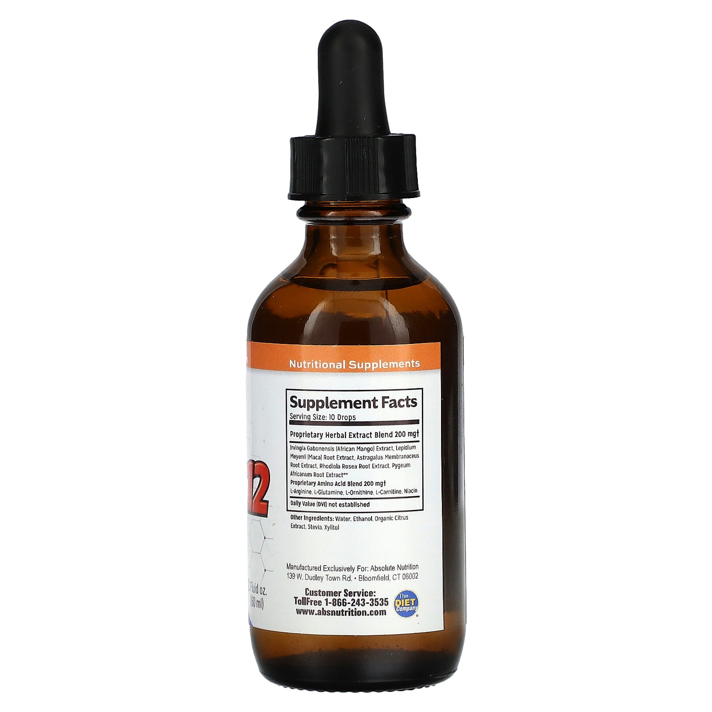 Absolute Nutrition, African Mango B12 Drops, 2 fl oz (60 ml)