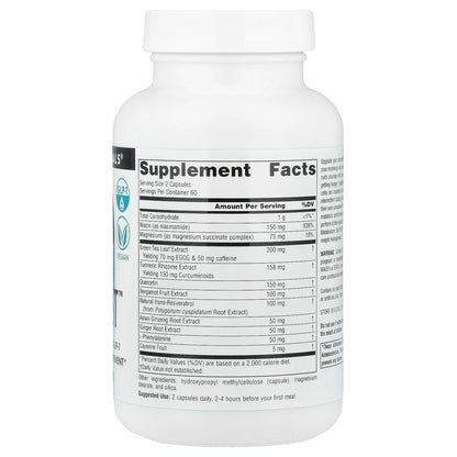 Source Naturals, RealFast™, 120 Vegan Capsules