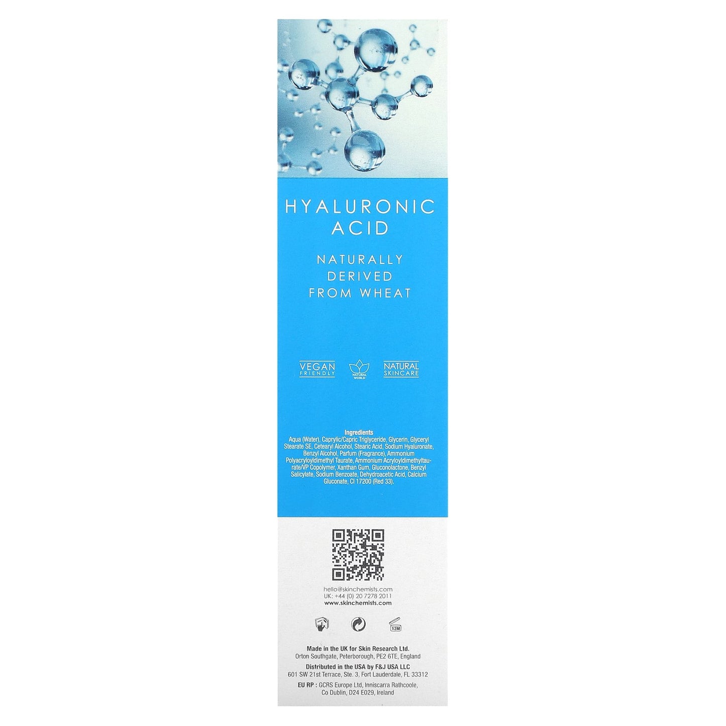 skinChemists, Youth Series, 1% Hyaluronic Acid Day Moisturiser, 1.69 fl oz (50 ml)