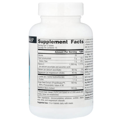 Source Naturals, Proline & Lysine, 60 Tablets