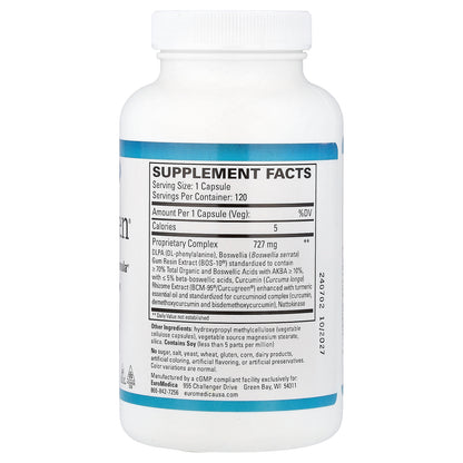 EuroMedica, Curaphen®, 120 Capsules