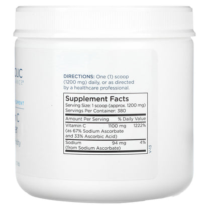 Metabolic Maintenance, Vitamin C Powder, 1 lb (456 g)