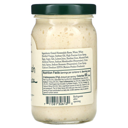 Stonewall Kitchen, Horseradish Cream Sauce, 8.25 oz (234 g)