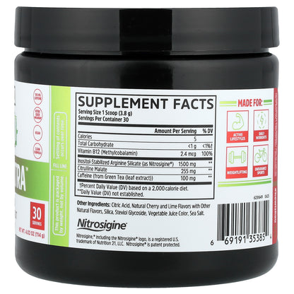 Zhou Nutrition, Lite Up Xtra™, Boosted Pre-Workout, Cherry Limeade, 4.02 oz (114 g)