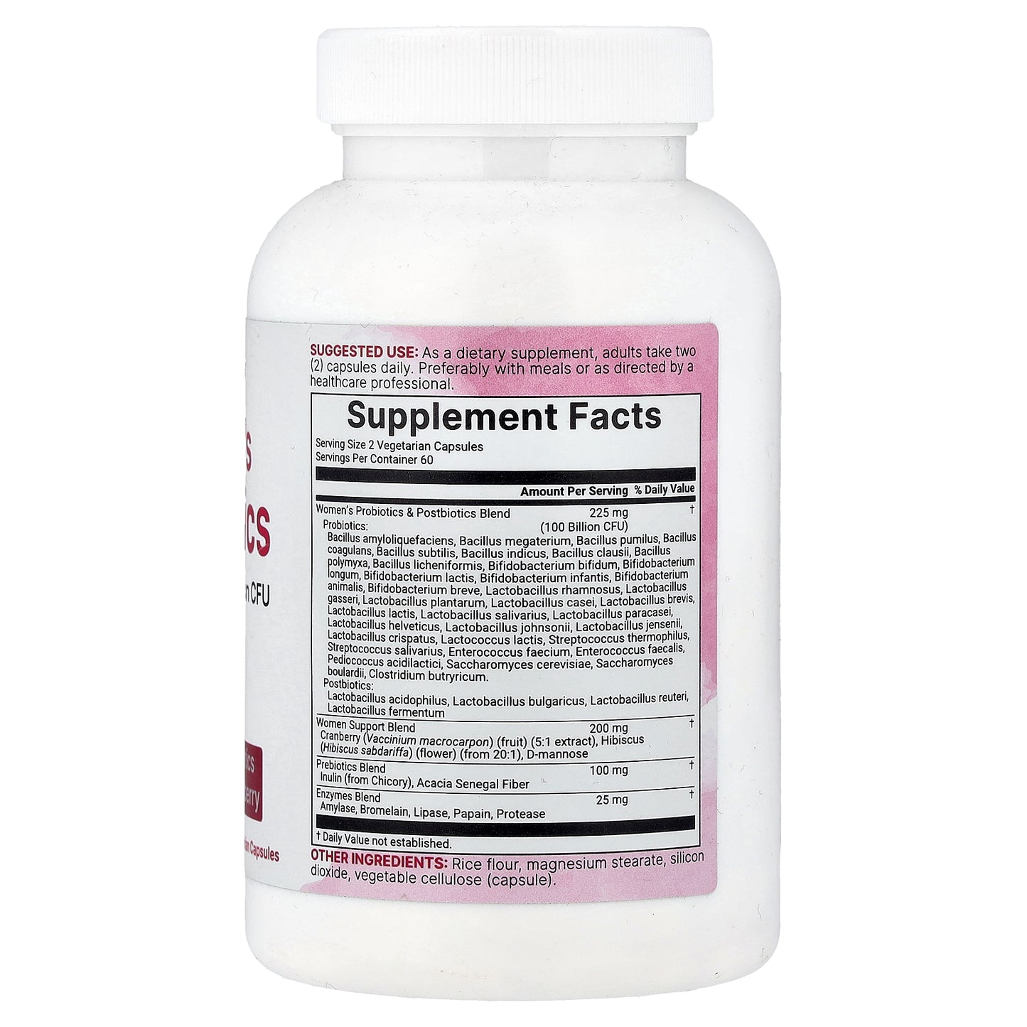 Micro Ingredients, Women's Probiotics, 120 Vegetarian Capsules