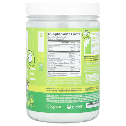 RYSE, Loaded Pre, Sour Punch® Sour Green Apple, 16.7 oz (474 g)