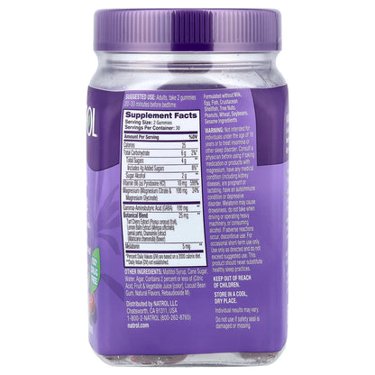 Natrol, Sleep & Restore Gummies with 5 mg Melatonin, Cherry, 60 Gummies