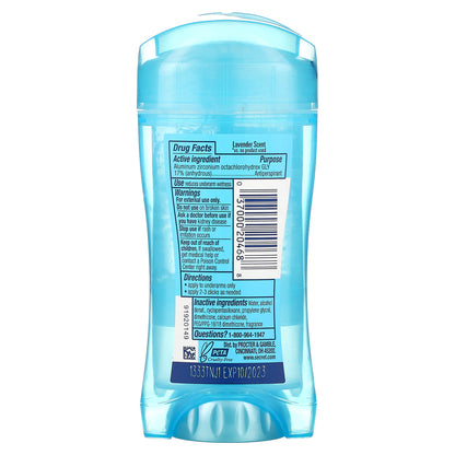 Secret, 48 Hour Clear Gel Antiperspirant/Deodorant, Relaxing Lavender, 2.6 oz (73 g)