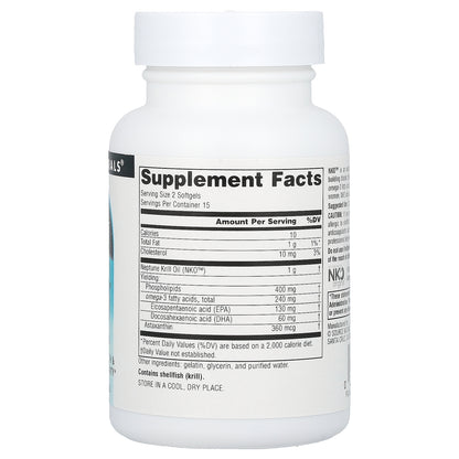 Source Naturals, NKO™, Neptune Krill Oil, 500 mg, 30 Softgels