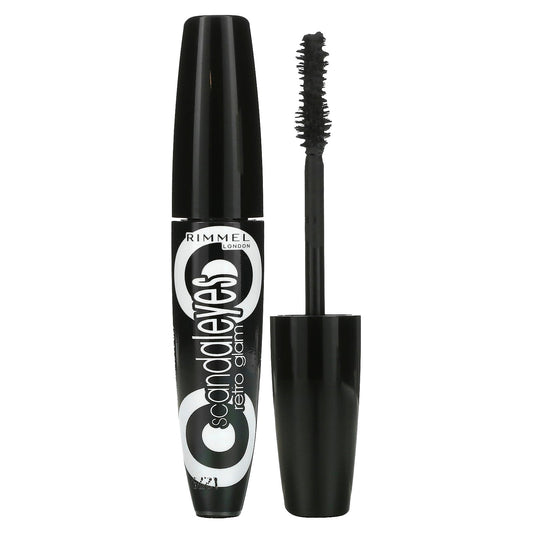 Rimmel London, Scandal'Eyes, Retro Glam Mascara, 003 Extreme Black, 0.41 fl oz (12 ml)