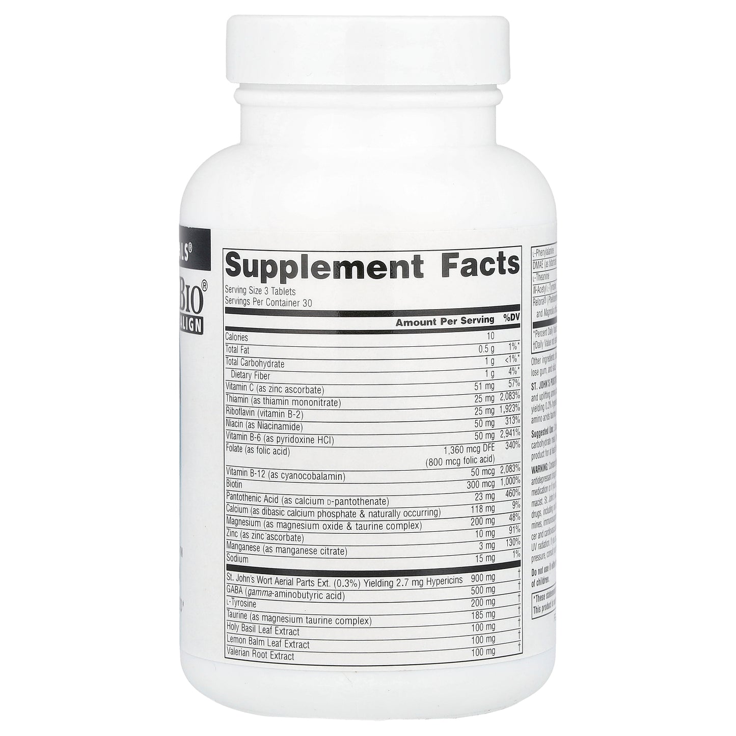 Source Naturals, St. John's Positive Thoughts™, 90 Tablets