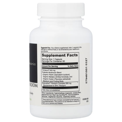 DaVinci Laboratories, Prebiotic Mushroom Blend, 60 Capsules