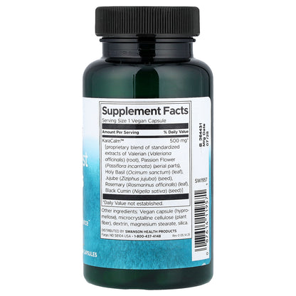 Swanson, Deep Rest & Stress Relief, 60 Vegan Capsules