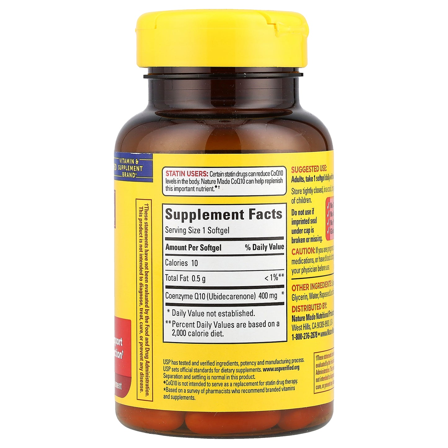 Nature Made, CoQ10, 400 mg, 40 Softgels