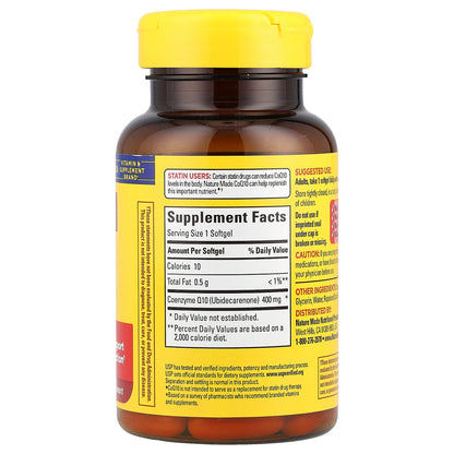 Nature Made, CoQ10, 400 mg, 40 Softgels