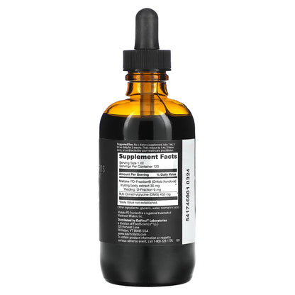 DaVinci Laboratories, Benefits Line, Maitake-DMG Liquid, 4 fl oz (120 ml)