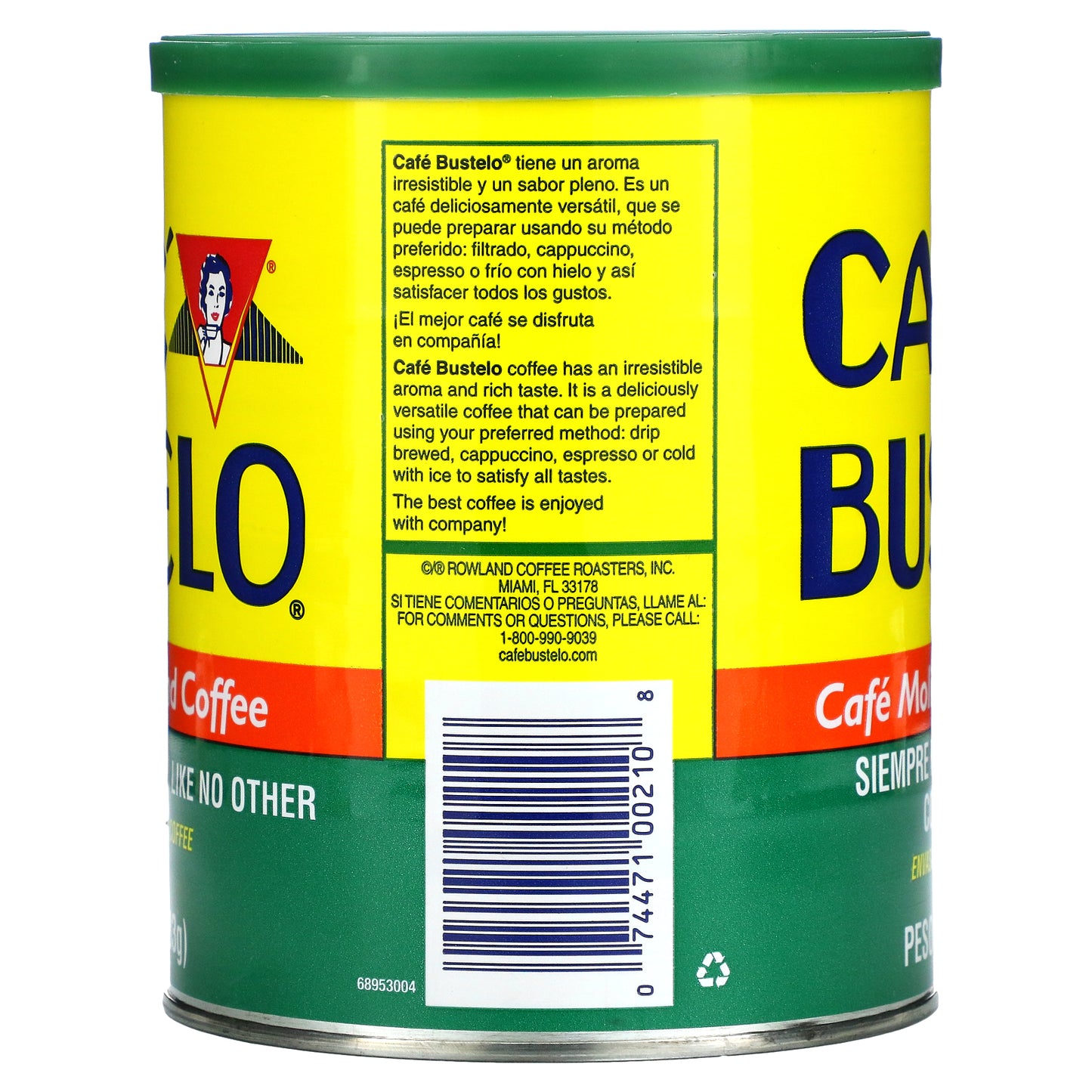 Café Bustelo, Decaffeinated Ground Coffee, 10 oz (283 g)