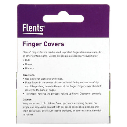 Flents, Finger Covers, S, M, L, 12 Covers