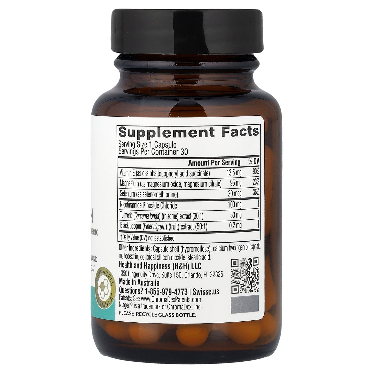 Swisse, Plus, NAD+ Calm Skin, 30 Capsules