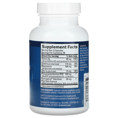 BrainMD, Attention Support, 90 Vegan Capsules