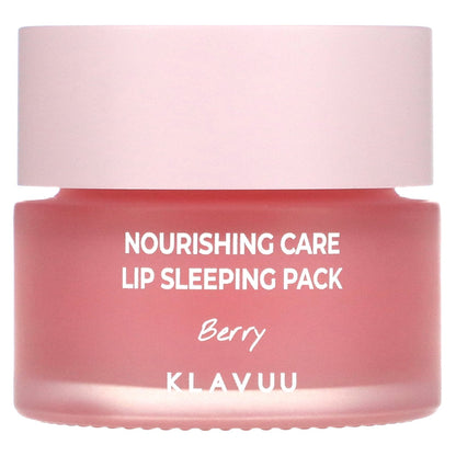 KLAVUU, Nourishing Care, Lip Sleeping Pack, Berry, 0.70 oz (20 g)