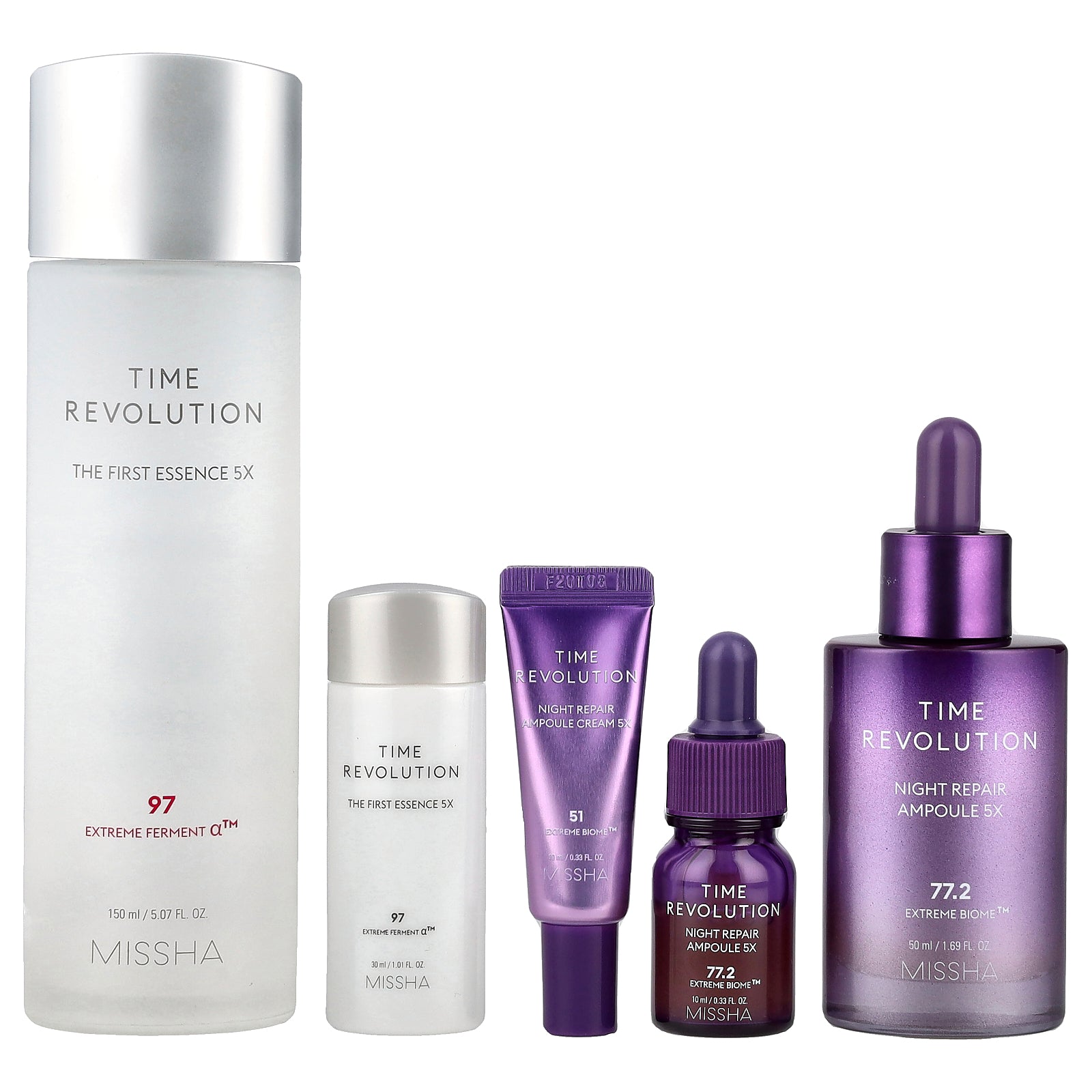 Missha, The Revolution Best Seller Set 5X, 5 Piece Set